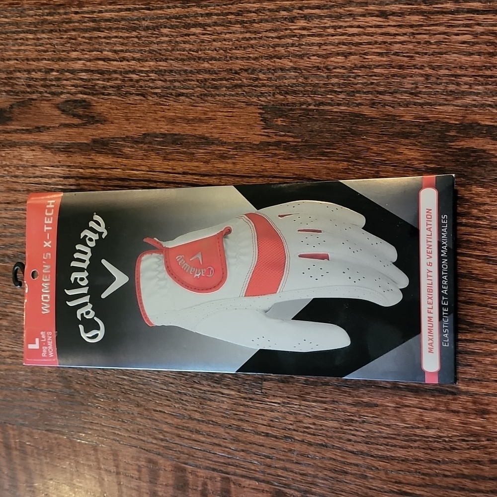 New in package women's large golf glove